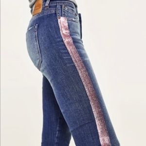 Zara glitter jeans
